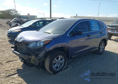 2012 Honda Cr-V Lx z USA, uszkodzony, nr VIN 5J6RM3H32CL026575